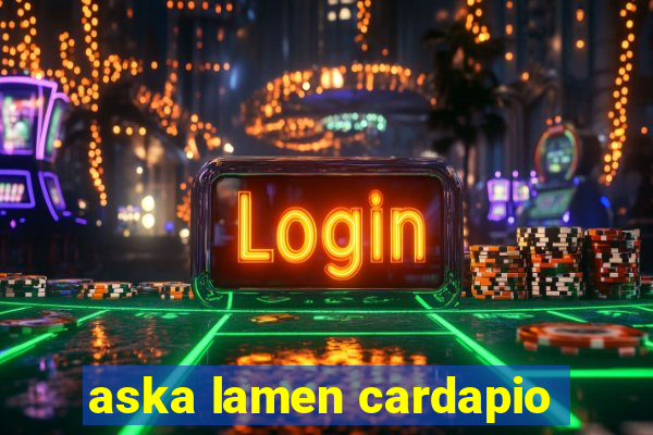 aska lamen cardapio